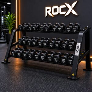 ROCX 15 pair dumbbell rack